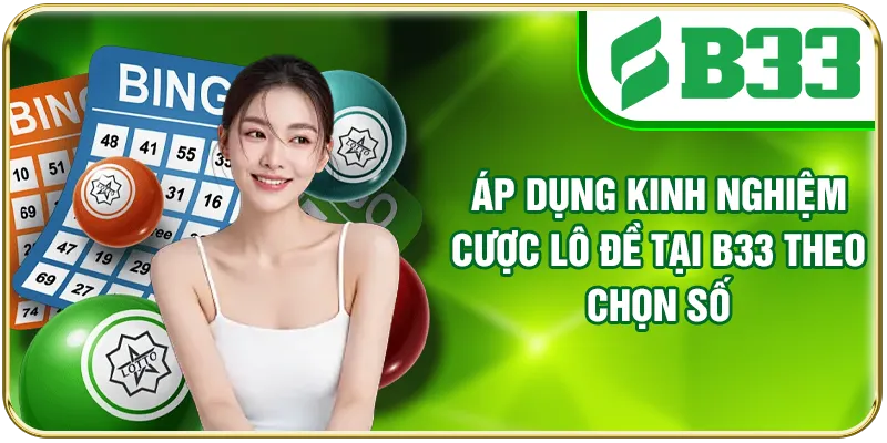 Áp dụng kinh nghiệm cược Lô Đề tại B33 theo chọn số