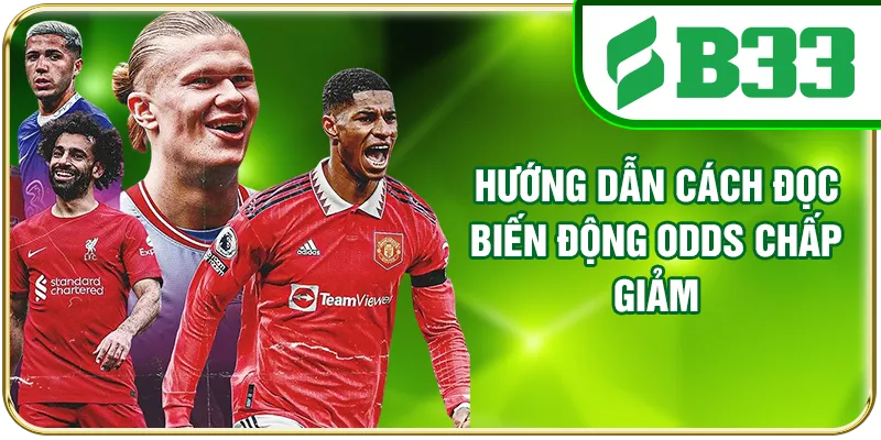 Hướng dẫn cách đọc biến động odds chấp giảm