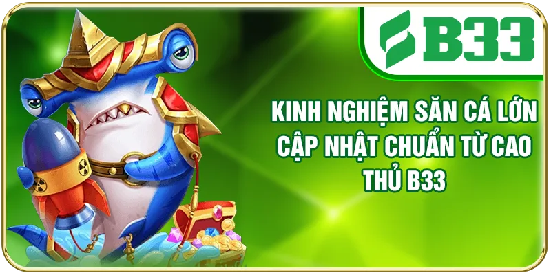 Kinh Nghiệm Săn Cá Lớn Cập Nhật Chuẩn Từ Cao Thủ B33